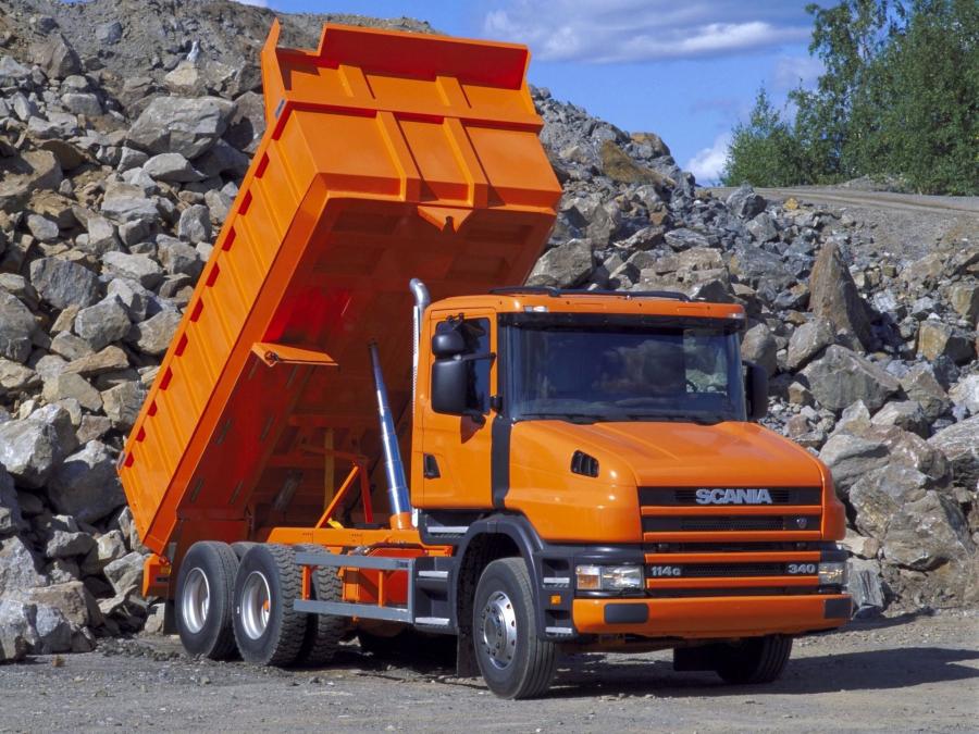  Scania T114G 340 6x4 Tipper 1995 года  (фото 1 из 3)